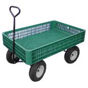 Chariot de type caisse, capacité de 800 lb, 30" x 46"