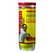 Balles de tennis, championnat, feutre Duraweave, paquet de 3
