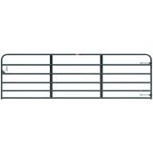 Barrière de clôture, utilisation moyenne, 6 barres, 50"x 14'