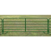 Corral Fence Panel - 6 Bars - 20 GA Steel - Green - 60