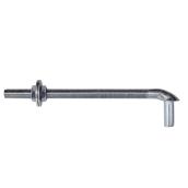 Boulon d'articulation de portail à tube 2", zingué, 3/4"x12"