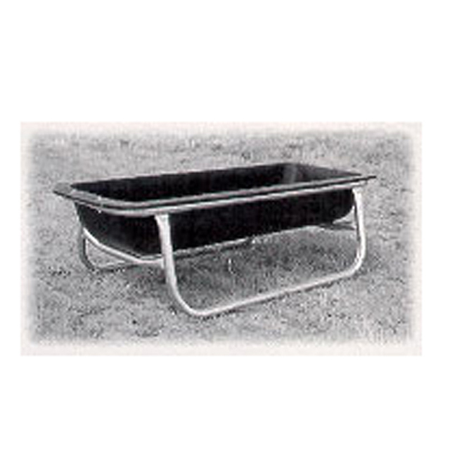 Sheep Bunk Feeder - Galvanized Steel/Poly - 60" x 32" x 14"