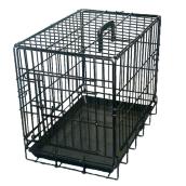 Cage à grillage noir, 48'' x 30'' x 33''