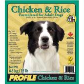 Nourriture pour chiens adultes, poulet et riz, 6,8 kg
