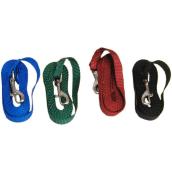 Laisse pour chien en nylon, noir, 1'' x 6'