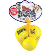 Balle de tennis pour petit chien, paquet de 3