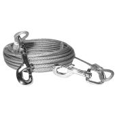 Dog Tie-Out Cable - Large and X-Large Size Dogs - 30'
