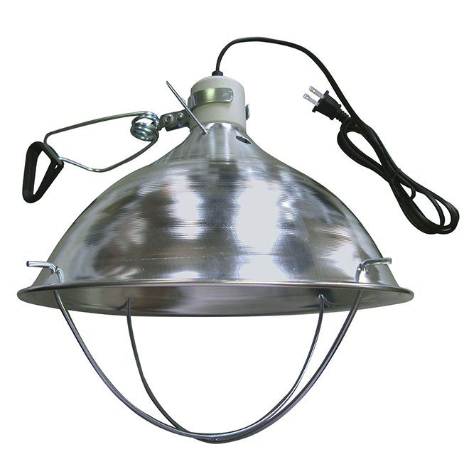 Infrared Brooder Heat Lamp with Multi-Directional Clamp