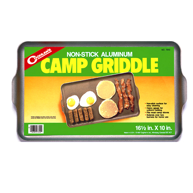Coghlan’s Non-Stick Teflon Griddle - Two Burner - 16 1/2 x 10 Coghlan’s Non-Stick Teflon Griddle - Two Burner - 16 1/2 x 10