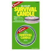 Emergency Candle with Matches - Burns 12-36 Hours - 3 Wicks