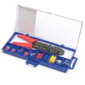 Terminal Kit with Crimping Tool - 51 Pieces