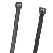 Nylon Standard Cable Ties - Black - 100-Pack
