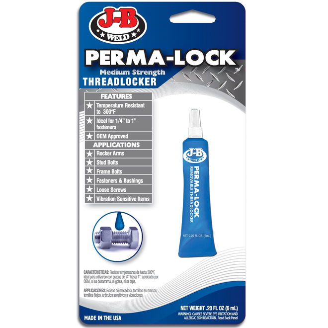 Medium Strength Threadlocker - Blue - 6ml