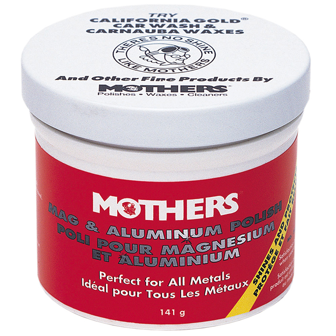 Mothers Mag and Aluminum Polish 141g Perfect for All Metals, Shine