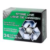 Balles de golf usagées haut de gamme, paquet de 24