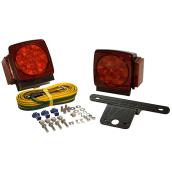 LED Trailer Light Kit - Submersible - Red