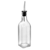 Oil/Vinegar Bottle - Glass/Stainless Steel - 9
