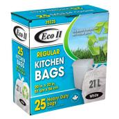 Sacs à ordures, paquet de 25, 21 l