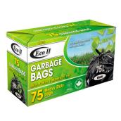 Sacs à ordures, paquet de 75, 75 l