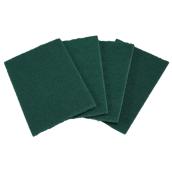 Tampons à récurer, paquet de 4, vert