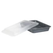 Cook and Carry Non Stick Cake Pan with Lid - 13'' x 9''