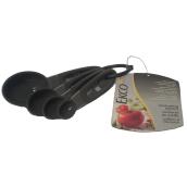 Ensemble de cuillère à mesurer, plastique, 4/paquet