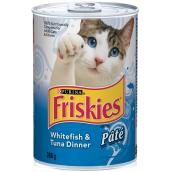 Pâté pour chat au poisson blanc et au thon, 368 g