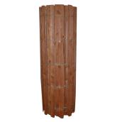 Clôture à neige en bois, cal. 14, liée par fil, 48" x 100'