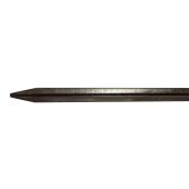 Heavy-Duty Brown Steel T-Post - Standard Punched - 8'