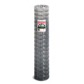 Grillage soudé, calibre 17, galvanisé, 1/2" x 1", 48" x 100'
