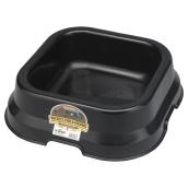 Feed Pan - Plastic - 2.5 Gallons - Black