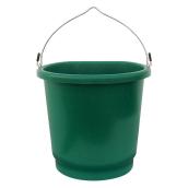 Plastic Heated Bucket - Flat Back - 3 Gallons - 70 W