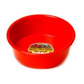 Utility Pan - Plastic - 1.25 Gallons - Round - Red