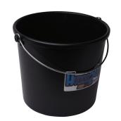Seau tout usage, plastique, 9,46 L, noir