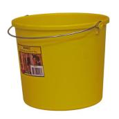 Seau tout usage, plastique, 9,46 L, jaune