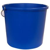 Seau tout usage, plastique, 9,46 L, bleu
