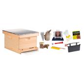 Trousse pour apiculteur débutant, 10 cadres, 9 pièces