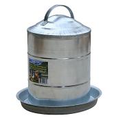 Abreuvoir pour volaille, acier galvanisé, 3 gallons