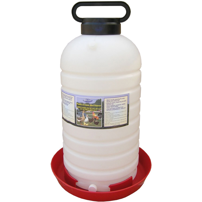 Farm Tuff Poultry Fountain with Handle - 7 Gallon P7G04 Farm Tuff Poultry Fountain with Handle - 7 Gallon P7G04