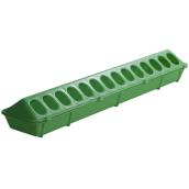 Mangeoire à volaille, couvercle rabattable, vert lime, 20