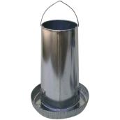 Mangeoire pour volaille, acier galvanisé, 50 lb