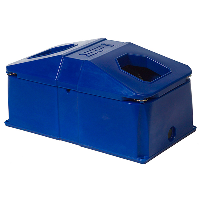 Energy-Free Waterer Bowl - 2 Hole - Poly - 83 L Capacity