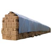 Bâche pour balles de foin, 25' x 48'