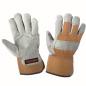 Men's Split Leather Combo Lined Fitter Work Gloves