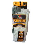 Men's Heavy Duty Work Gear Socks - Grey - 3 Pairs
