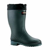 Bottes isolées pour femme, caoutchouc, 13", noir, pointure 6