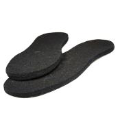Semelles intérieures en feutre pour homme, pointure 10, bleu