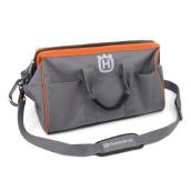 Husqvarna 18-in Orange and Grey Water-Resistant Chainsaw Accessory Bag