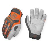 Gants Husqvarna orange/gris, Grand