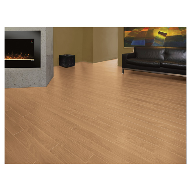 MONO SERRA Laminate Flooring 12mm Megaloc Natural Oak 36484 RONA